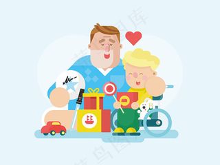 生活百科父与子