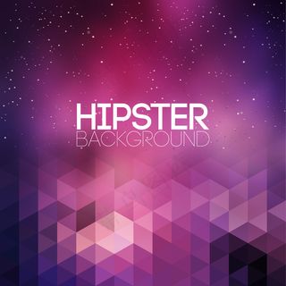 渐变立体科技感的钻石拼接背景图矢量图下载