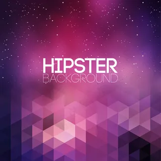 渐变立体科技感的钻石拼接背景图矢量图下载