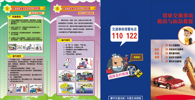 交通事故安全防范应急图片