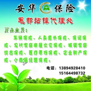 安华保险图片