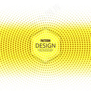 黄色背景矢量图
