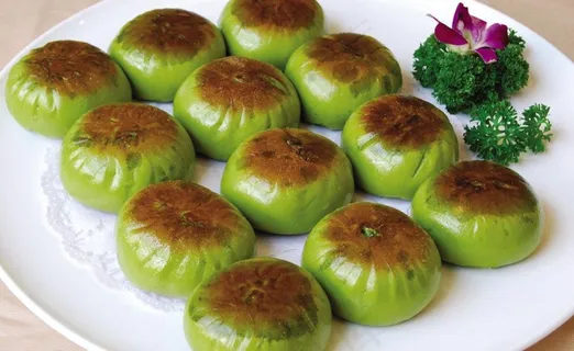 香煎蔬菜肉汁包图片