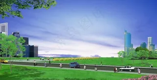 广场绿化环境设计022图片