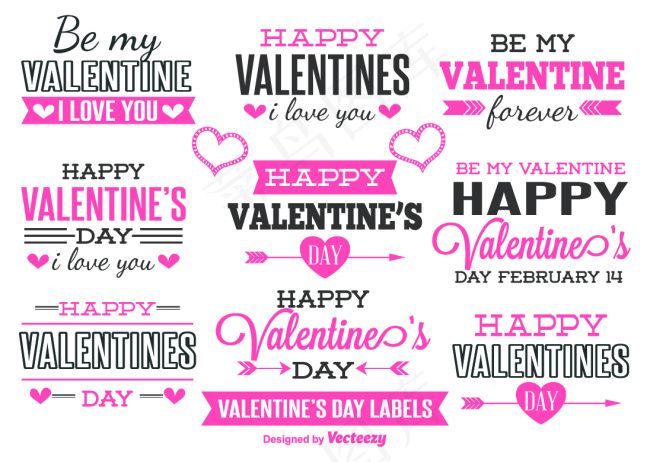 ai英文创意字体