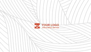 2017蓝色科技公司名片设计高管名...