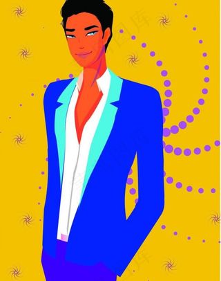 欧矢量素材花纹图片