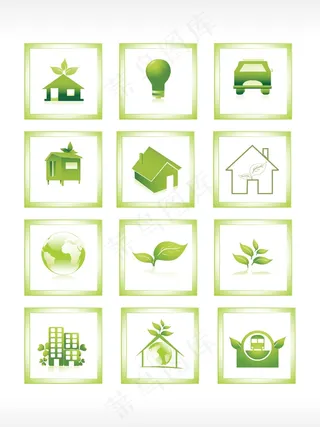 生态图标设置白色背景