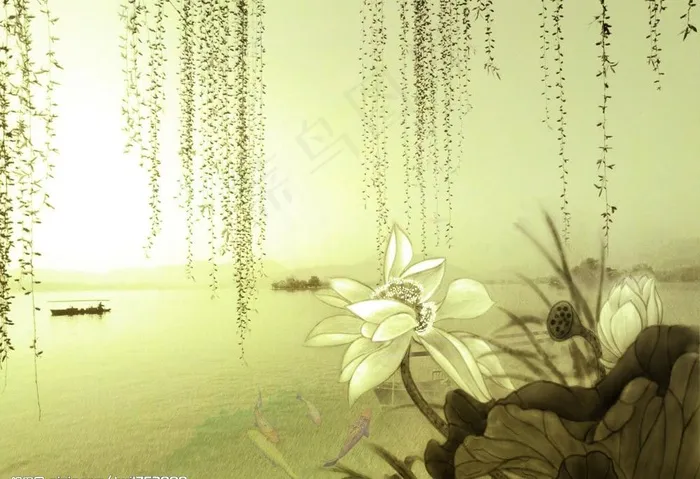 古典婚纱摄影模板图片(2500X1853(DPI:300))psd模版下载