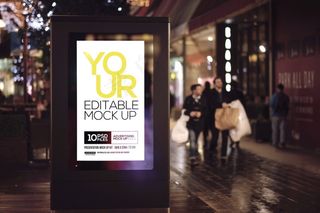 广告牌 样机素材 智能贴图 模版 提案