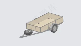 4英尺×8英尺的拖车