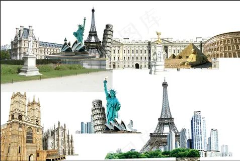 各国标志性建筑合集图片