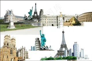 各国标志性建筑合集图片