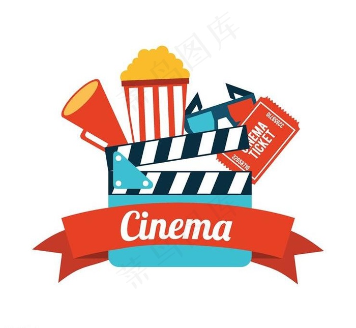 电影元素设计图片