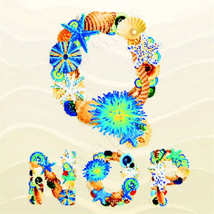 漂亮的婚礼字母背景图片