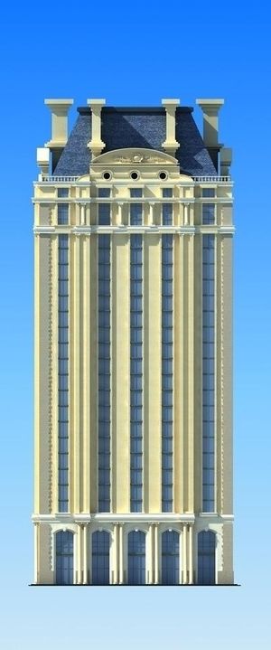 欧式楼模设计图片