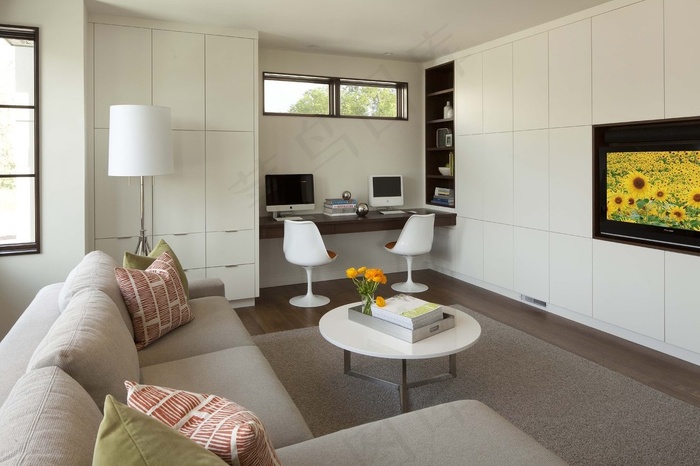 书房装修设计效果图