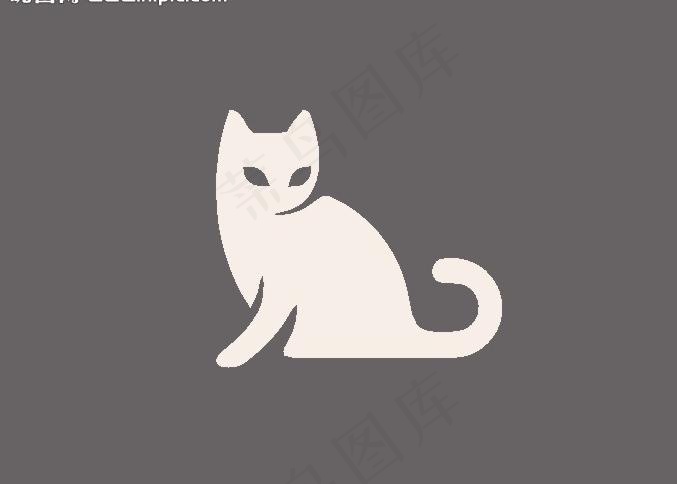 动物logo图片ai矢量模版下载