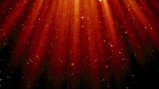 大气金色光芒粒子背景视频