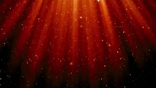 大气金色光芒粒子背景视频