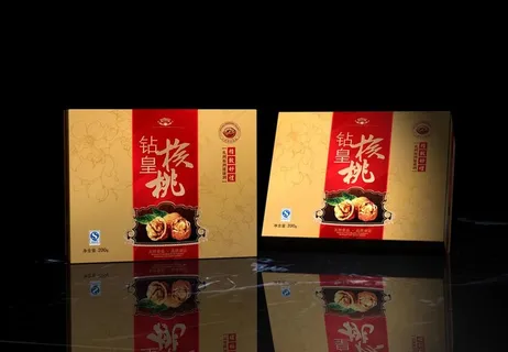 核桃包装（展开图）图片