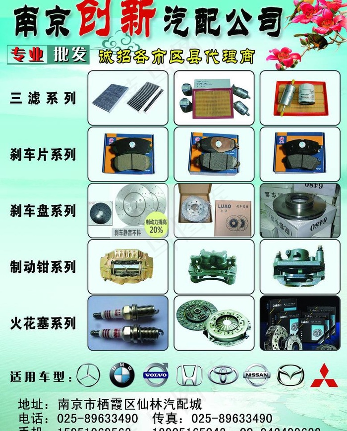 创新刹车片图片