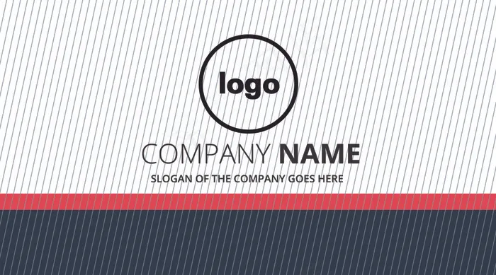 2017高端大气公司商务名片模板psd模版下载