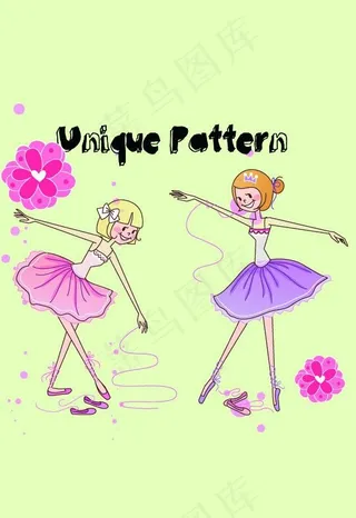 跳舞的女孩图片