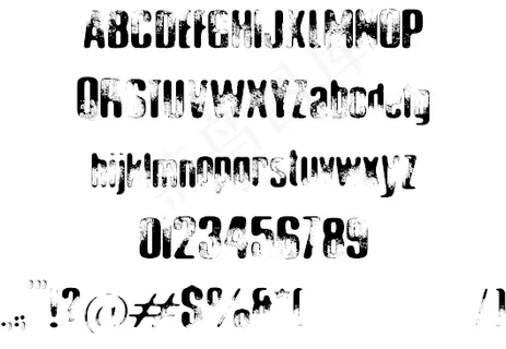 埃利奥特的坏日子字体