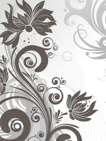 矢量花纹艺术花纹