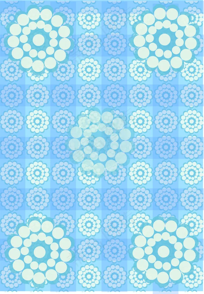 圆点花纹纹理背景ai矢量模版下载