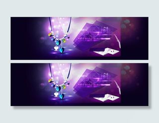 淘宝饰品店全屏轮播海报