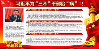 最新两学一做专题教育展板