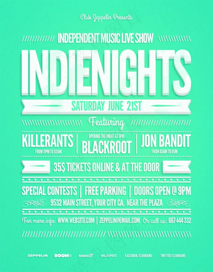 纯英文酷炫创意海报ＰＳＤ(2700X3450(DPI:300))psd模版下载