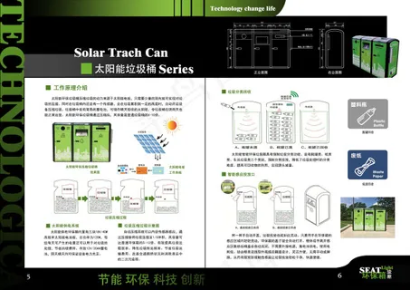垃圾桶设计A3纸排版