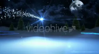 圣诞AE片头模版