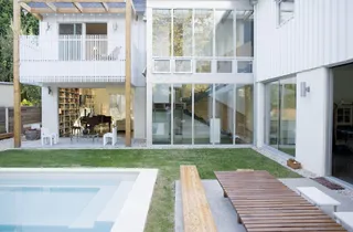 室外花园设计游泳池