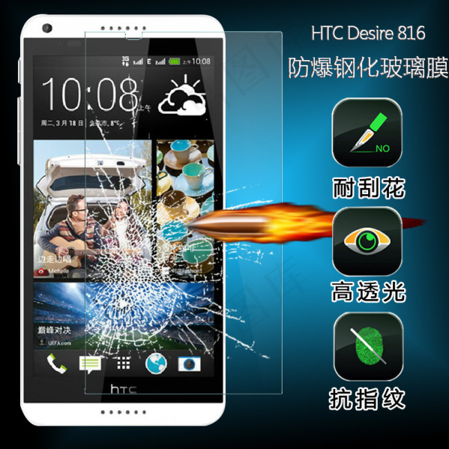 HTC防爆钢化玻璃膜淘宝直通车主图