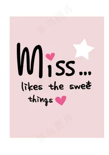 矢量字体miss 矢量字体miss