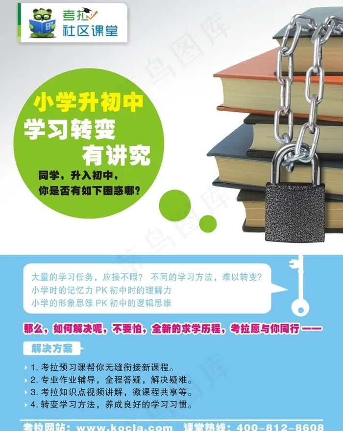 英语补习宣传海报图片cdr矢量模版下载