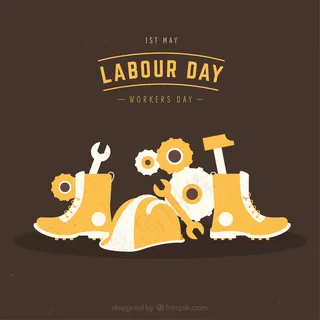 劳动日背景