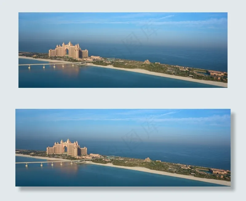 旅游度假建筑海边城市背景banne...