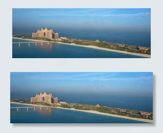 旅游度假建筑海边城市背景banne...