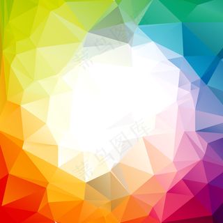 彩色几何背景
