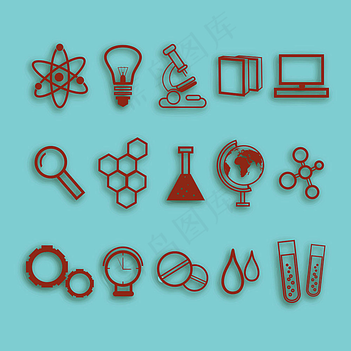 化学科技图标