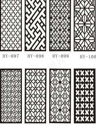 镂空雕刻花纹图片
