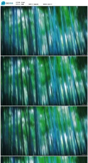 梦幻竹林LED视频素材