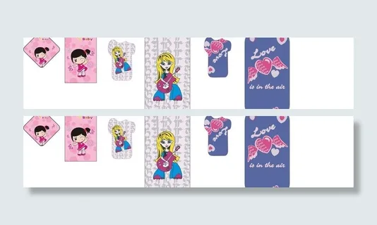 女装儿童吊牌图片