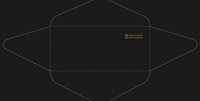 邀请函信封ai矢量模版下载