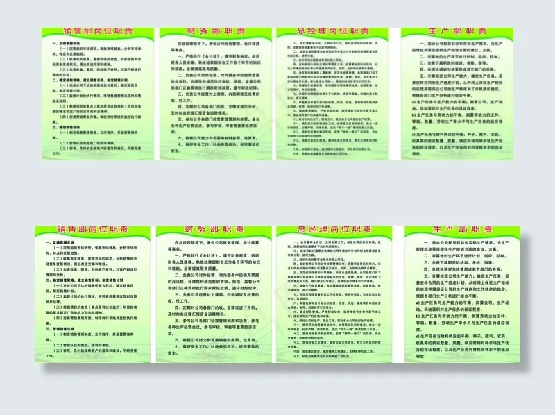公司后勤制度牌图片cdr矢量模版下载